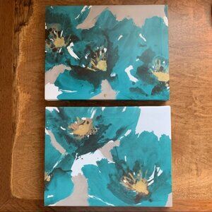 Printed Floral Canvas Art | Set of 2 | Bouclair